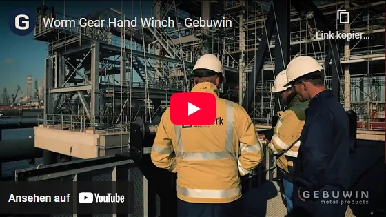 Video: Handseilwinde MR von Gebuwin