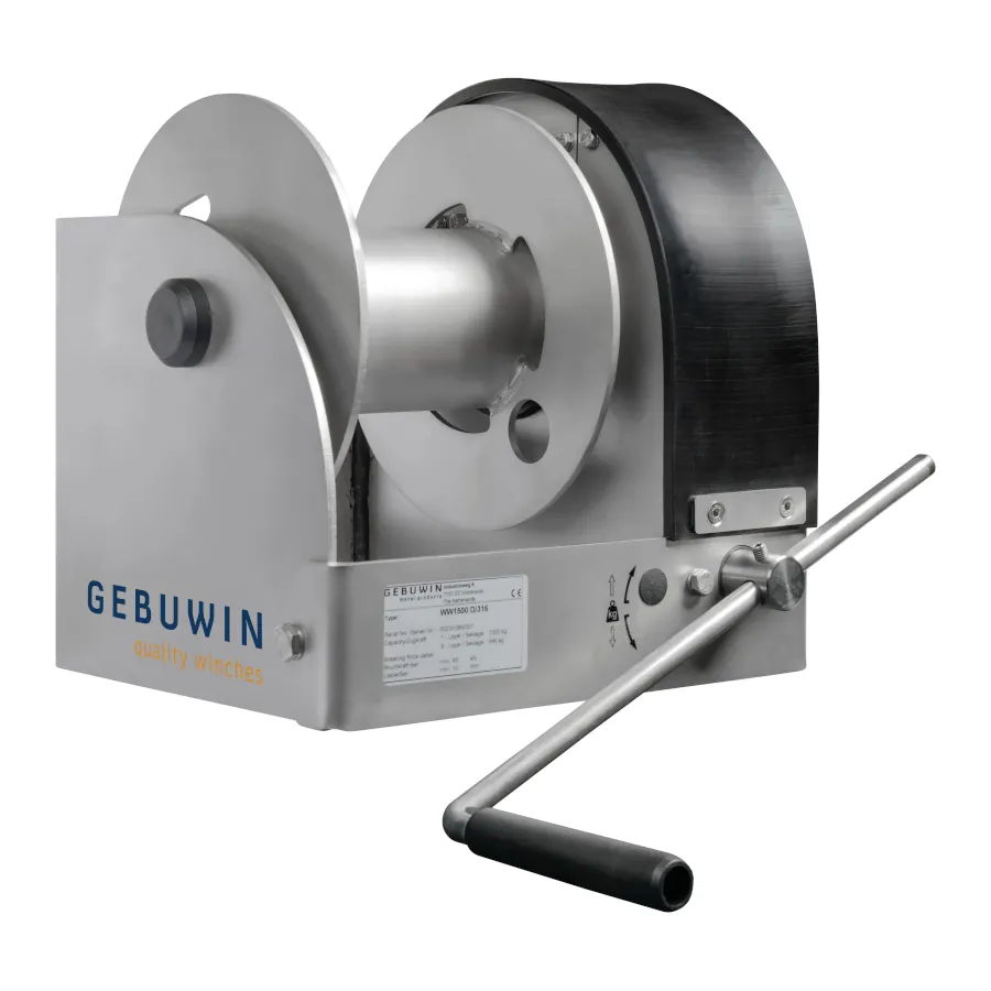 Gebuwin Edelstahl Handseilwinden MR  500 
