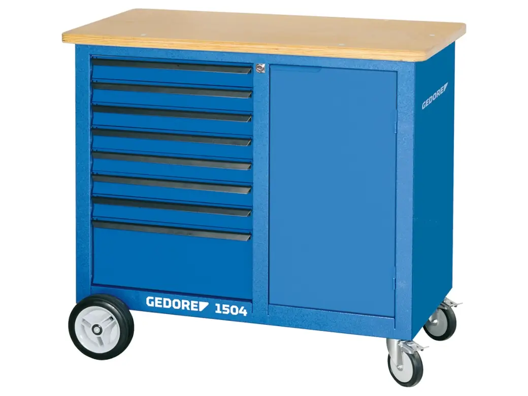 Rollwerkbank 1504 mit 8 Schubladen