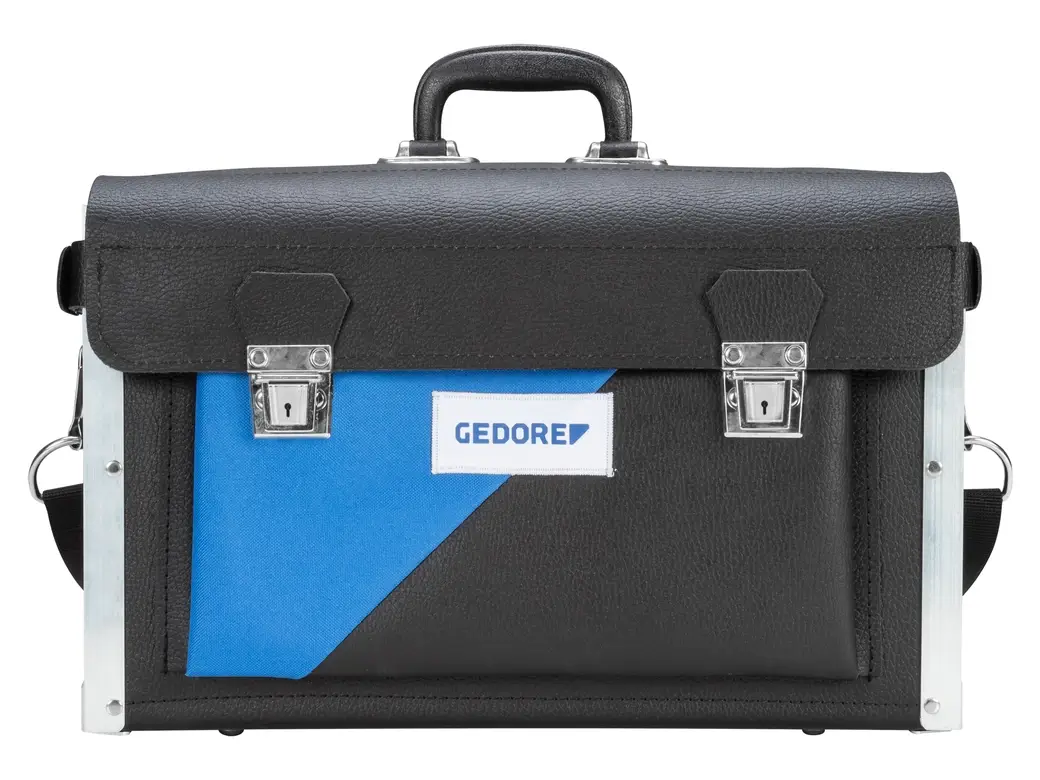 GEDORE Werkzeugkoffer aus Leder  Werkzeugtasche 