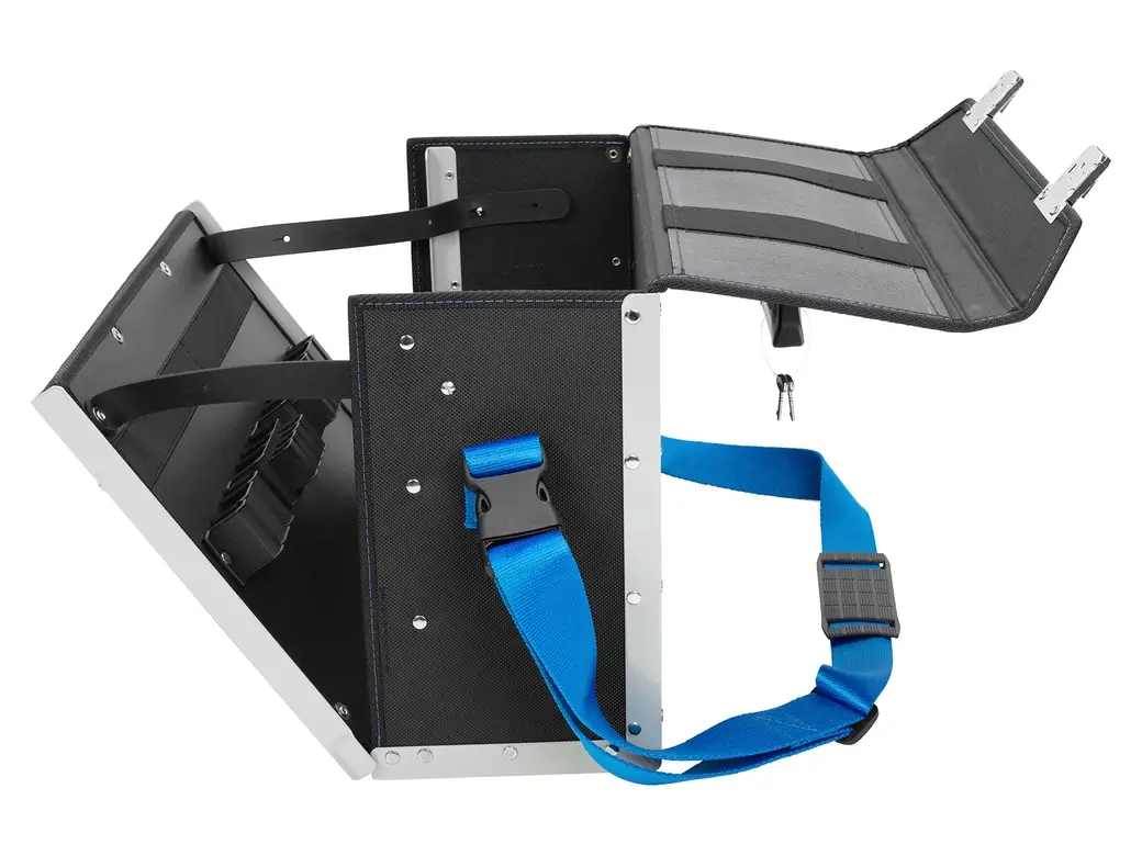 Werkzeugkoffer aus Leder 1091 Ansicht 4 Werkzeugkoffer aus Leder 1091 Ansicht 2