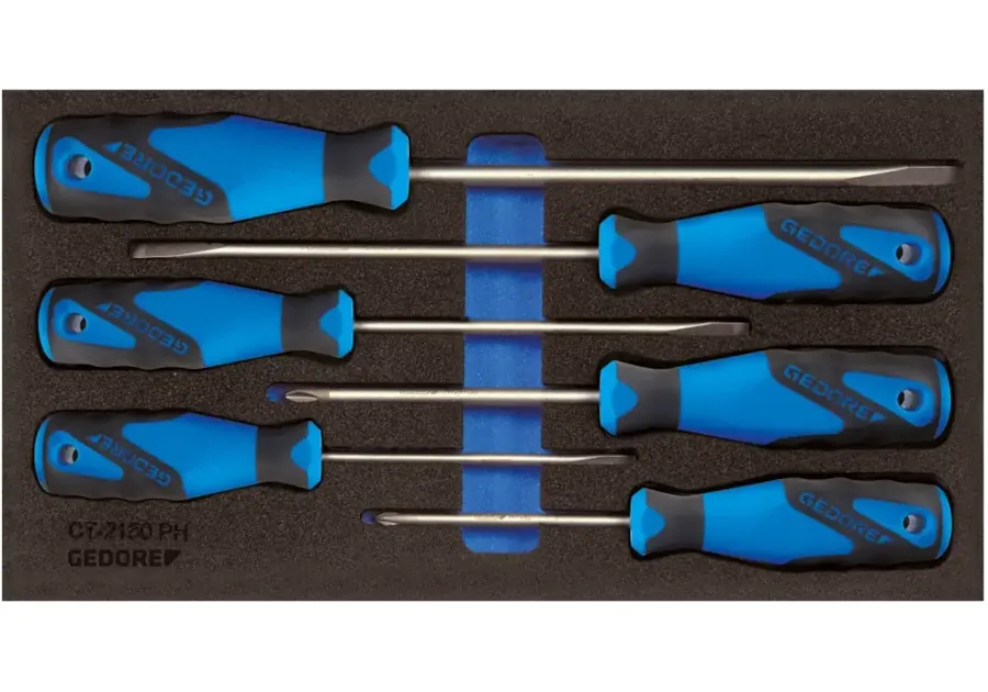 GEDORE Schraubendreher CT-Modul (Beispielansicht Schaumstoffeinlage)