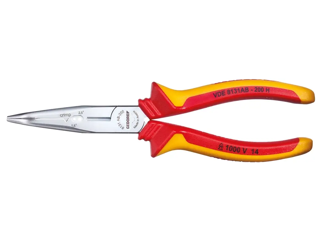GEDORE VDE-Mehrfachzange gewinkelt  VDE isoliert 