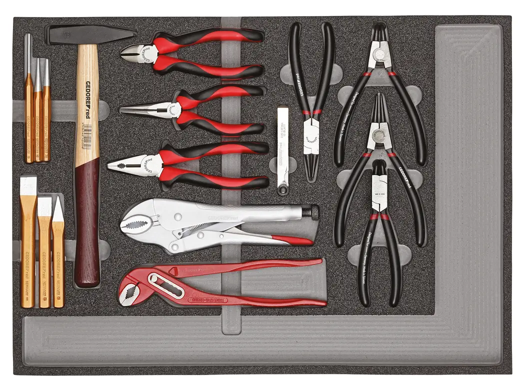 GedoreRed Werkzeugsortiment Red (Beispielabbildung)