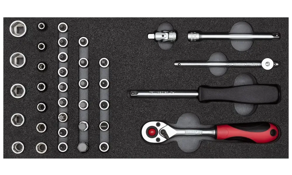 GedoreRed Steckschlüsselsatz Red – Modulansicht