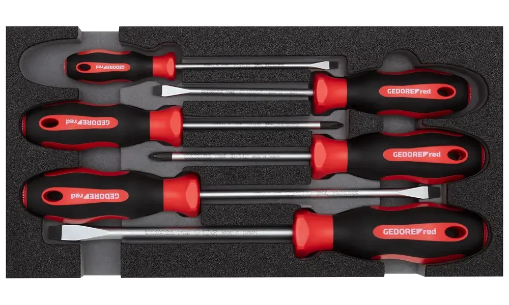 GedoreRed Schraubendreher-Satz Red im Schaumstoffmodul (R22150013)