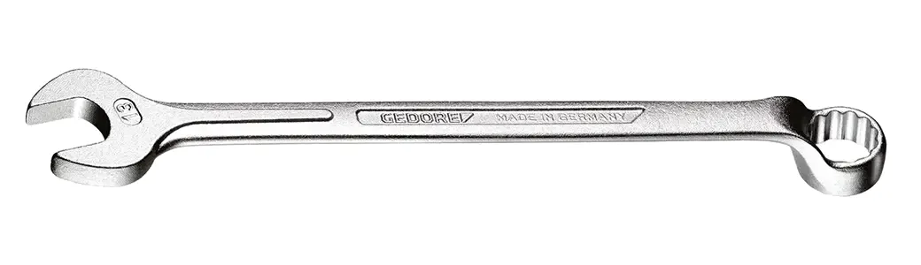 GEDORE Ring-Maulschlüssel gekröpft UD Zoll – Ringseite 10° gekröpft