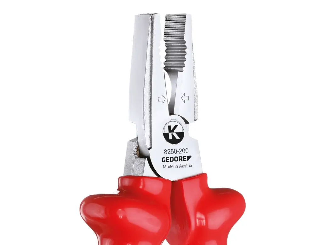 VDE-Kraft-Kombinationszange 8250 225 Ansicht 4 VDE-Kraft-Kombinationszange 8250 225 Ansicht 2