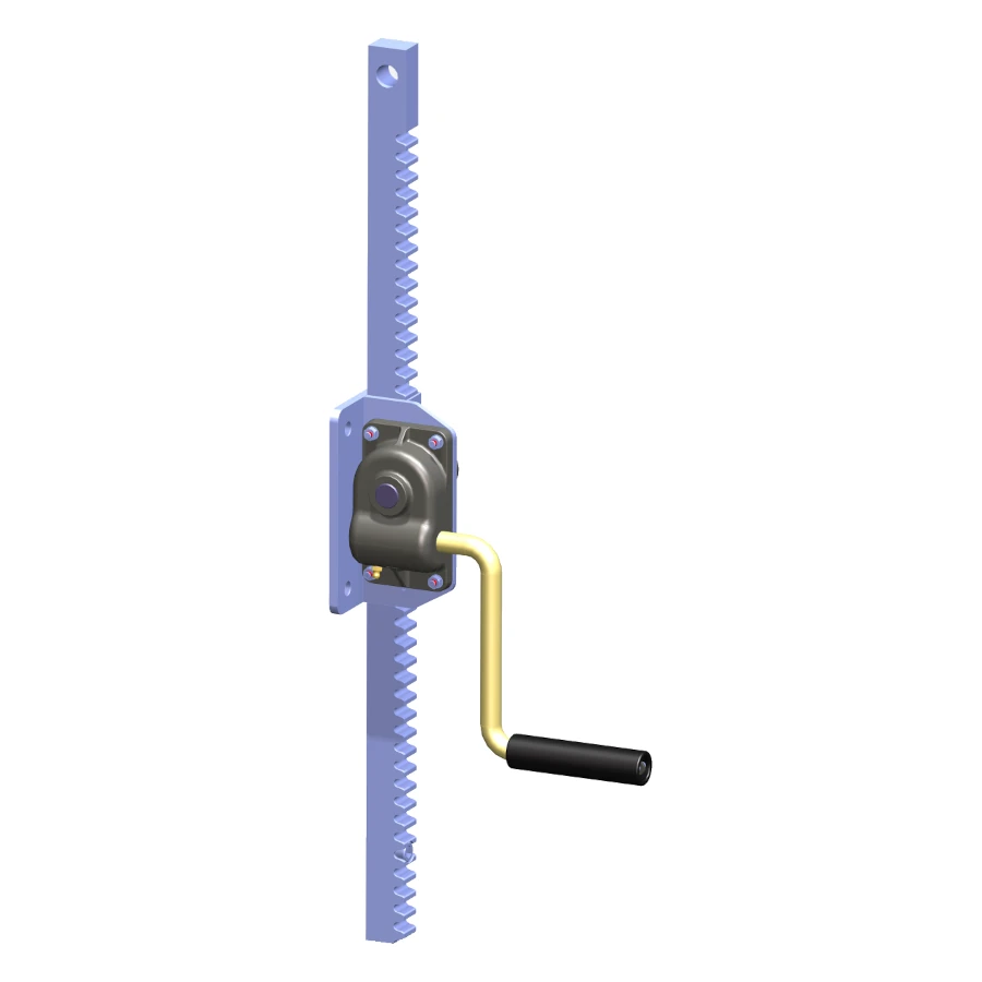 Zahnstangenwinde 1555 .1 Ansicht 1 Zahnstangenwinde 1555 .1 Ansicht 2