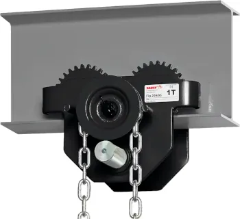 Hadef Haspelfahrwerk 209/05 Hadef Haspelfahrwerk 209/05 598 1000 kg