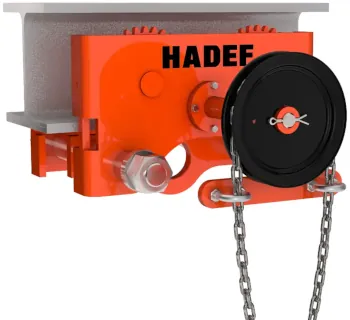 Hadef Haspelfahrwerk 20/94 AFH 598 500 kg