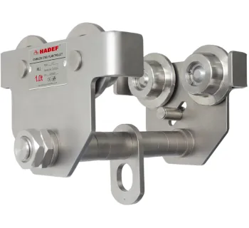 Hadef Rollfahrwerk 18/25 R VA 17 250 kg