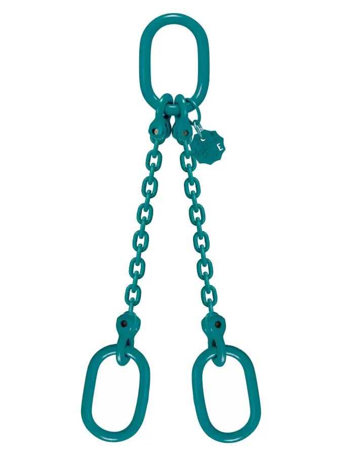 2-strängige Ringkette K2-8EA Ansicht 1 2-strängige Ringkette K2-8EA Ansicht 2