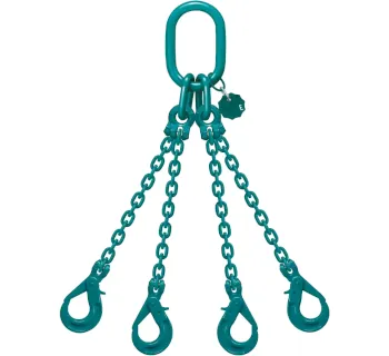 JDT 4-strängige Anschlagkette mit Automatikhaken JDT 4-strängige Anschlagkette mit Automatikhaken 97 10