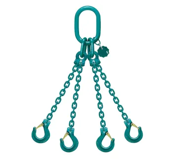 JDT 4-strängige Anschlagkette mit Gabelkopfhaken JDT 4-strängige Anschlagkette mit Gabelkopfhaken 97 10