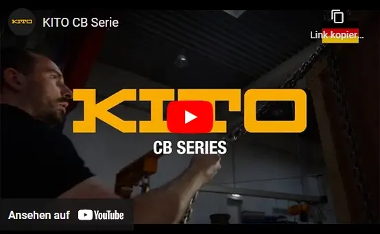 Video: Kito Flaschenzug CB