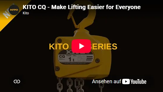 <strong>Video</strong> Kito Flaschenzug CQ