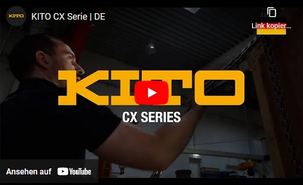 Video: Kito Flaschenzug CX