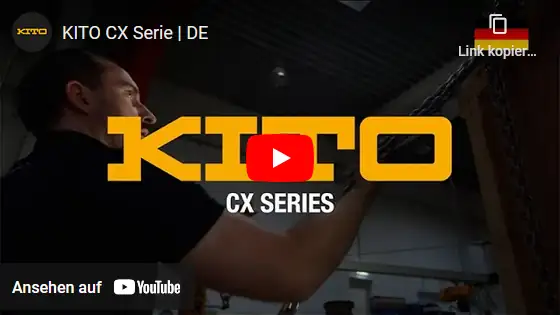 Video: Kito Flaschenzug CX