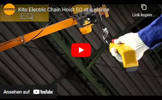 Video: Kito Elektrokettenzug EQ