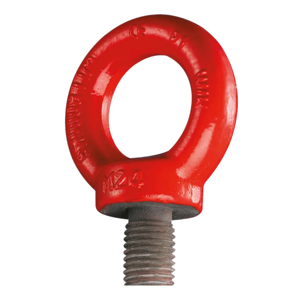 Kleinsorge Hochfeste Ringschraube (rot pulverlackiert, Gewinde phosphatiert)