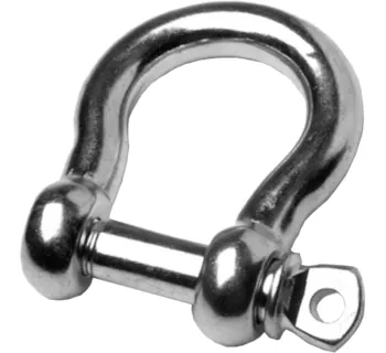 Kleinsorge Schäkel, geschweift, Niro  160 