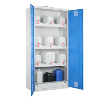 LaCont Chemikalienschrank für Kanister LaCont Chemikalienschrank für Kanister 980 AW 1x30/ EW 3x20 l