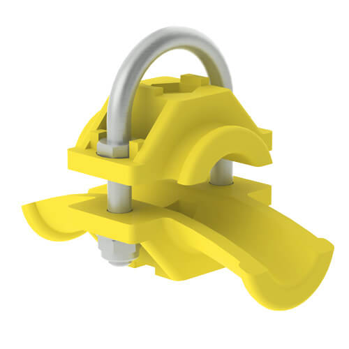 Leitungshalter im Bügel Leitungs-Ø 10-16 mm Ansicht 1 Leitungshalter im Bügel Leitungs-Ø 10-16 mm Ansicht 2