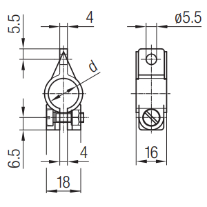 Wampfler Leitungsschellen für Wagen mit Haken. Spannseilsystem Programm 0210