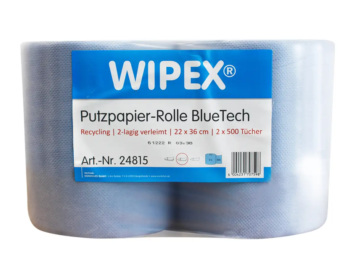 WIPEX ® PUTZPAPIERE Schaubild 1