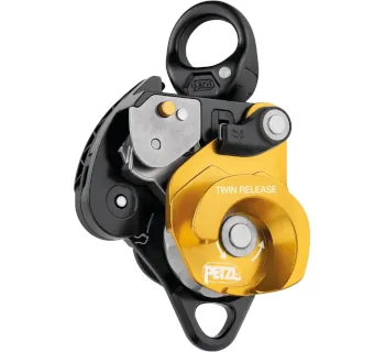 Petzl Umlenkrolle TWIN RELEASE  8-13 