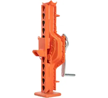 pewag Stahlwinde DIN 7355 mit verstellbarer Klaue pewag Stahlwinde DIN 7355 mit verstellbarer Klaue 125 1500 kg