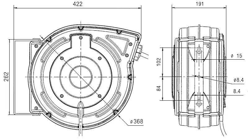 Schlauchaufroller Abmessungen Schlauchaufroller Abmessungen