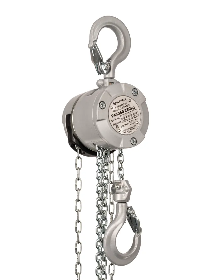 Planeta Flaschenzug PAC360 (Mini-Aluminium-Flaschenzug)