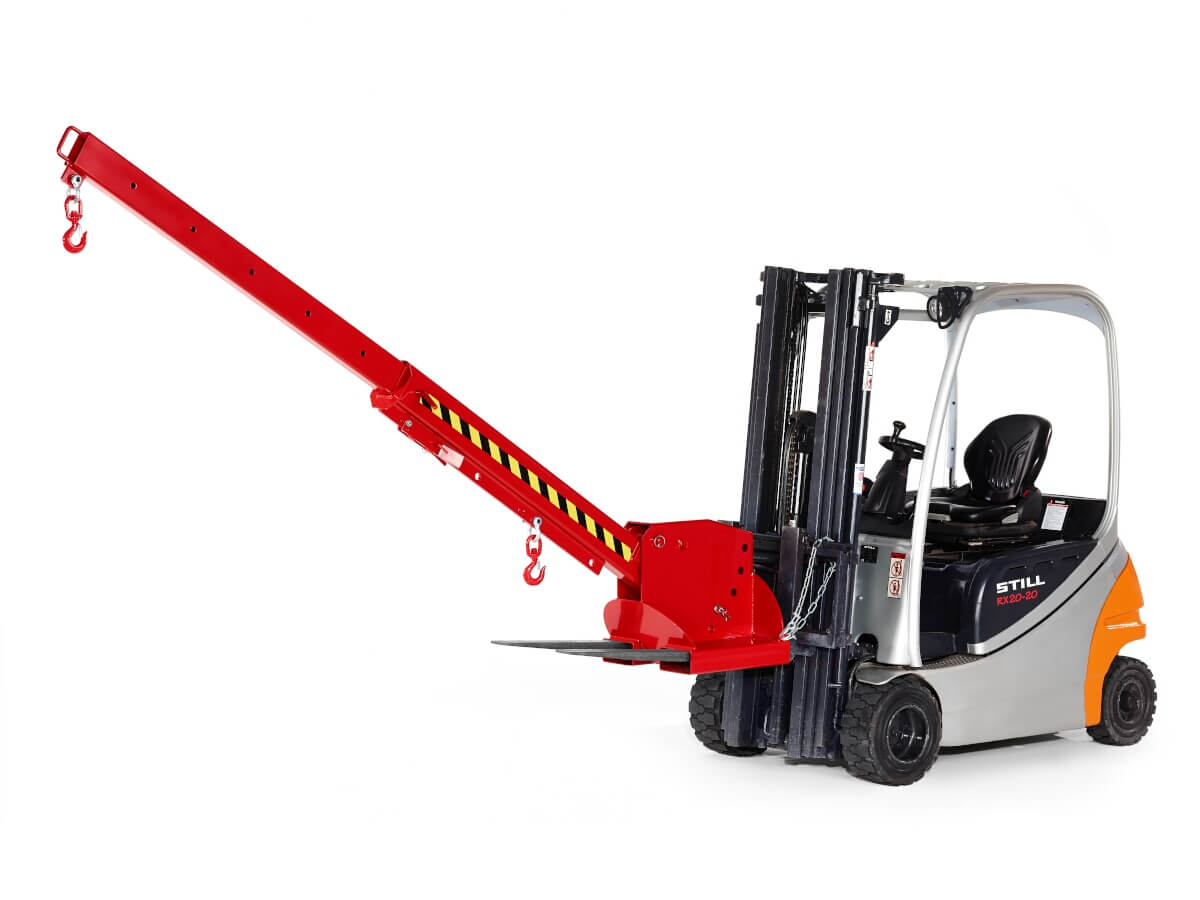 Beispiel der Einfahrtaschen / Gabelaufnahme (Tomanro)