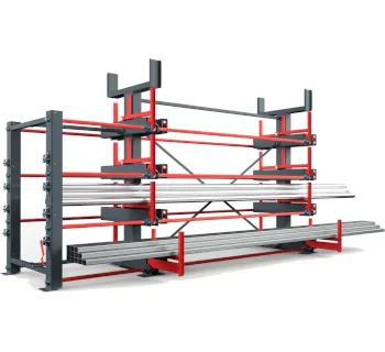 RR - Industrietechnik Roll-Aus-Regal doppelseitig (RRA/RRS) RR - Industrietechnik Roll-Aus-Regal doppelseitig (RRA/RRS) 618 3200 kg