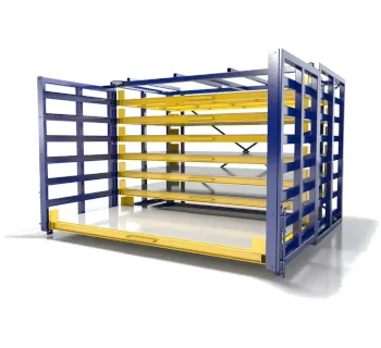 RR - Industrietechnik Schubfachregal für Bleche RBR 618 2000 kg