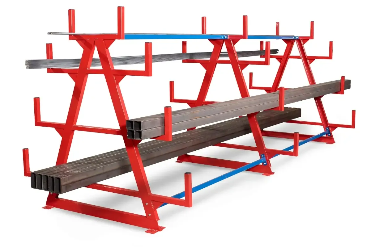RR - Industrietechnik Schwerlast Kragarmregal RRK (doppelseitig) – Übersicht
