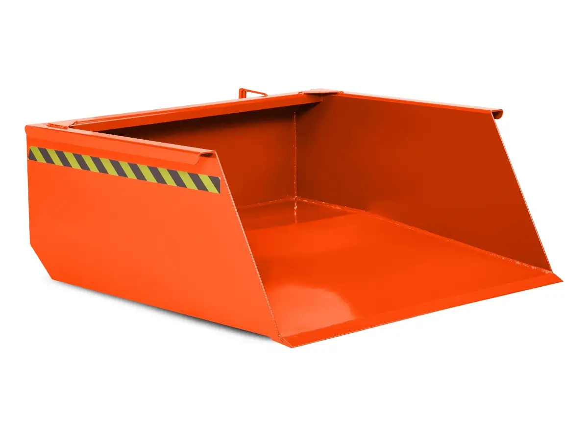 Staplerschaufel RS 50, RAL 2004 reinorange Ansicht 1 Staplerschaufel RS 50, RAL 2004 reinorange Ansicht 2