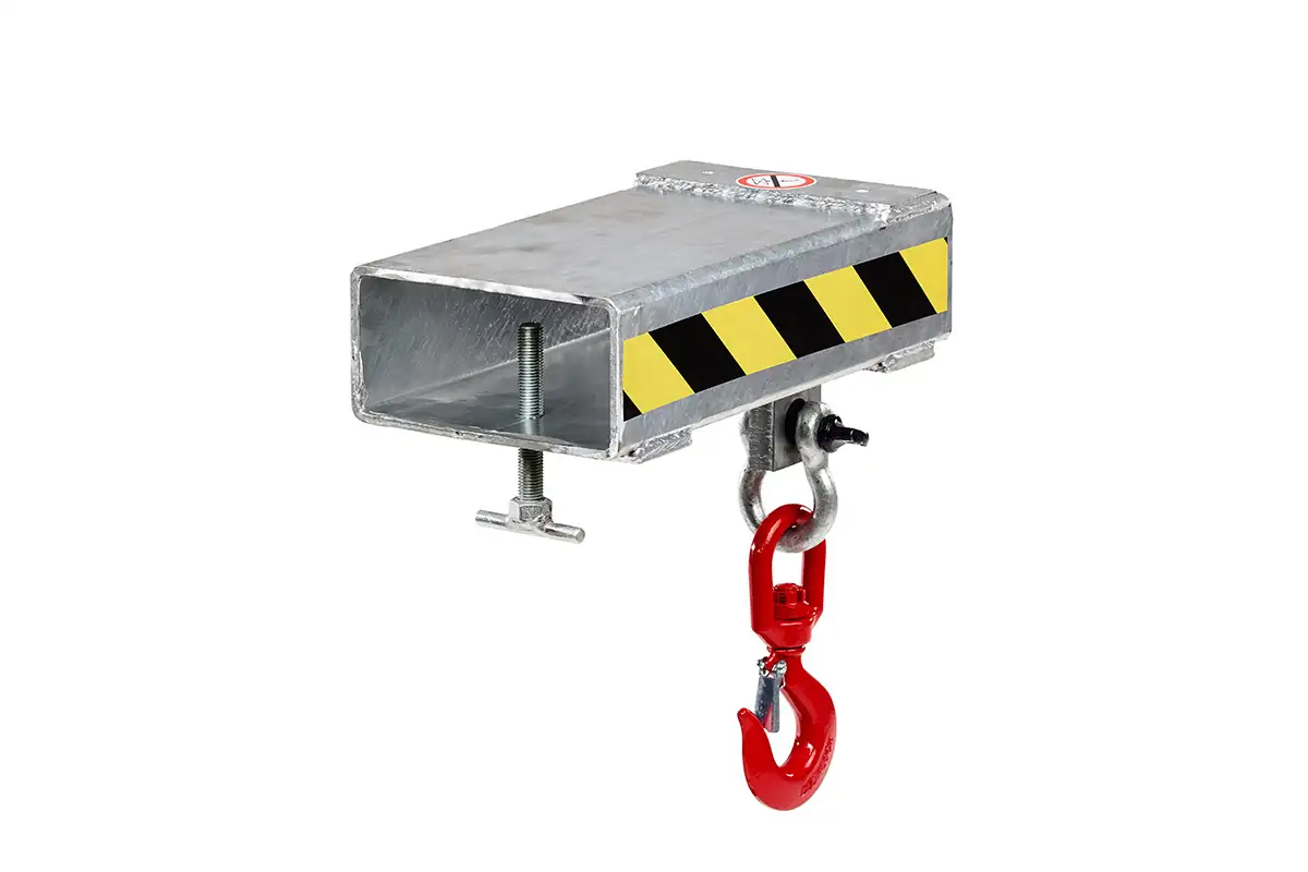 Verladetraverse Typ RH für eine Zinke Ansicht 1 Verladetraverse Typ RH für eine Zinke Ansicht 2