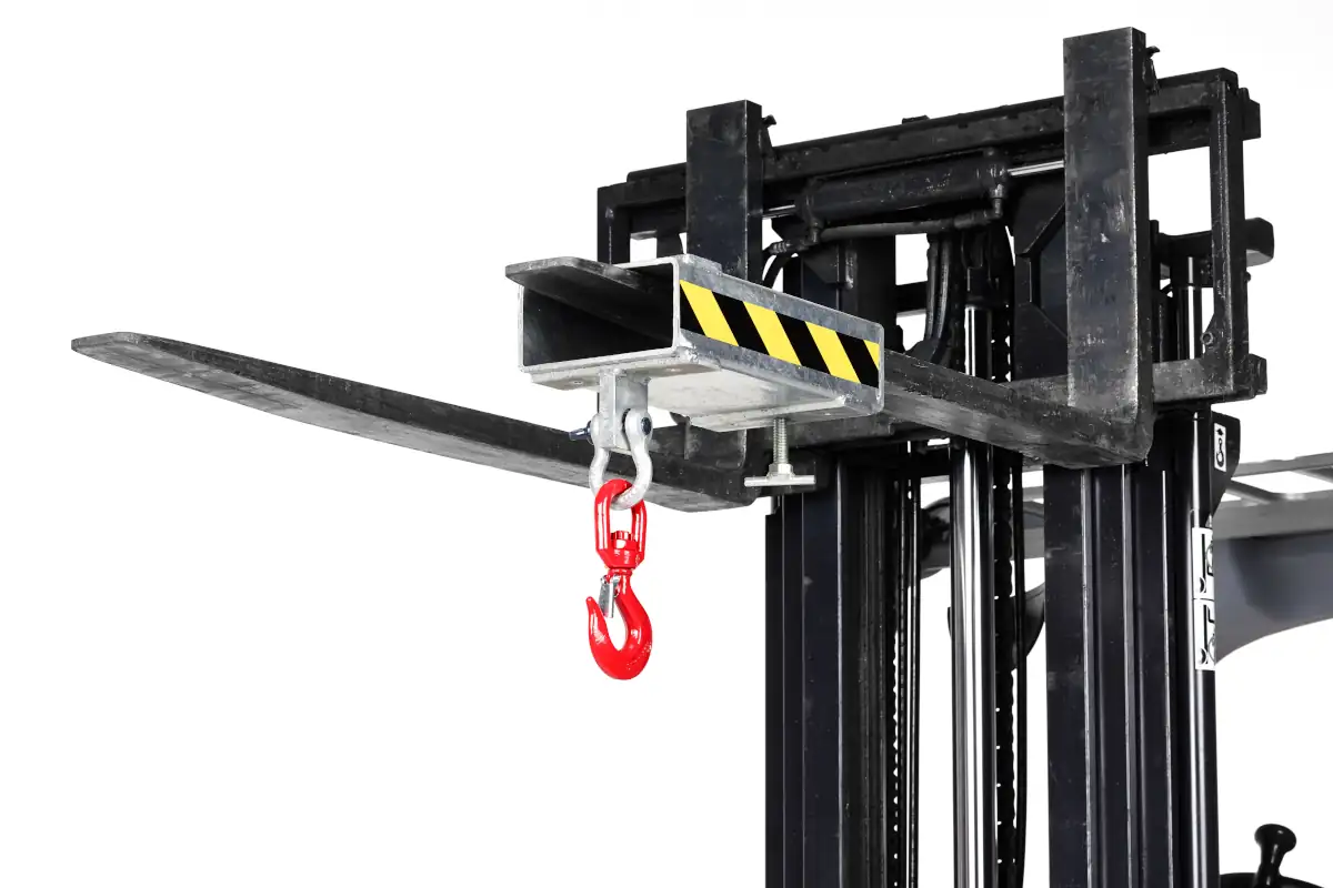 Verladetraverse Typ RH für eine Zinke Ansicht 2 Verladetraverse Typ RH für eine Zinke Ansicht 2