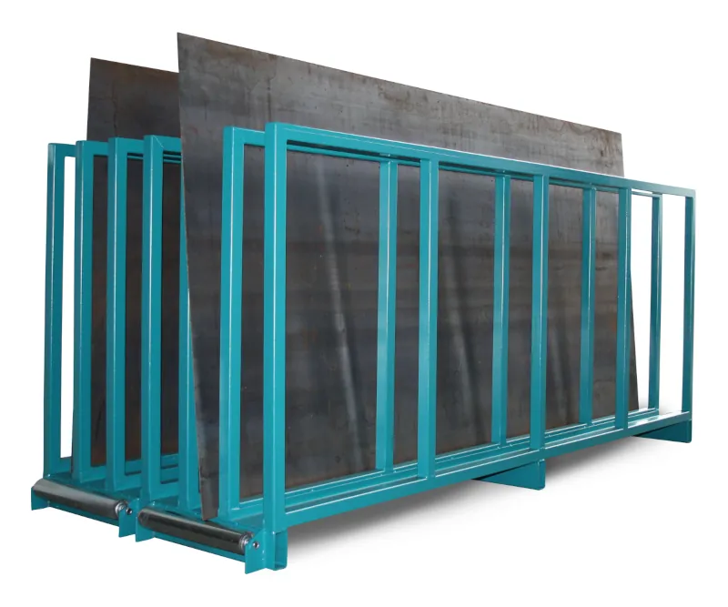 RR - Industrietechnik Vertikalregal RVR – Vertikallager für Blechtafeln und Plattenmaterial
