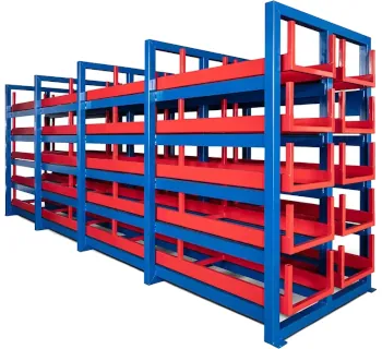 RR - Industrietechnik Wabenauszugsregal RWA  1000 