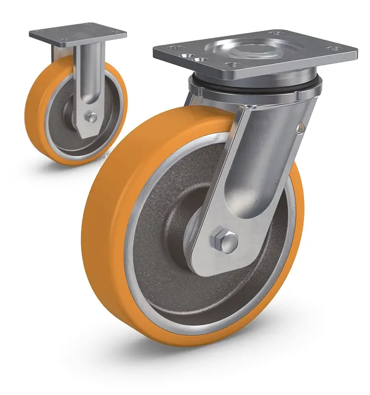 Räder-Vogel PEVOPUR® Räder (191/192) 1248 125 mm