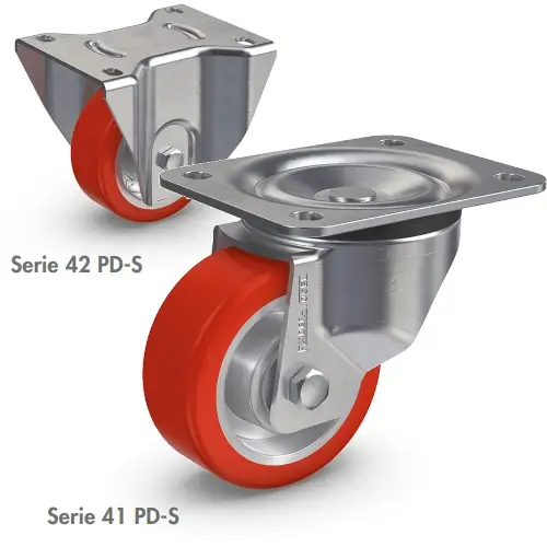 Räder-Vogel PEVODYN® Soft Rädern 1248 100 mm