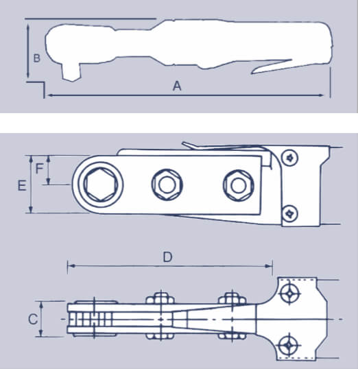 Ratschenschrauber Skizze