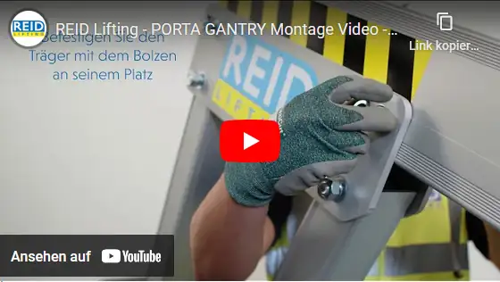 Video: Reid Alu-Portalkran PORTA-GANTRY