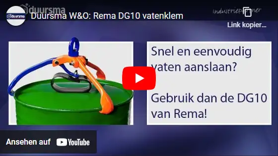 Video Rema Fassgreifer DG10