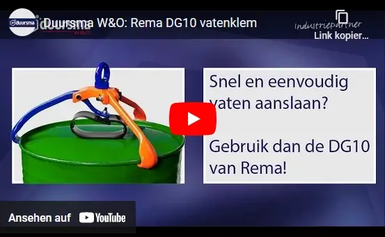 Video Rema Fassgreifer DG10