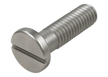  Austenite (A2) Flachkopfschlitzschraube DIN 85 1163 3 mm